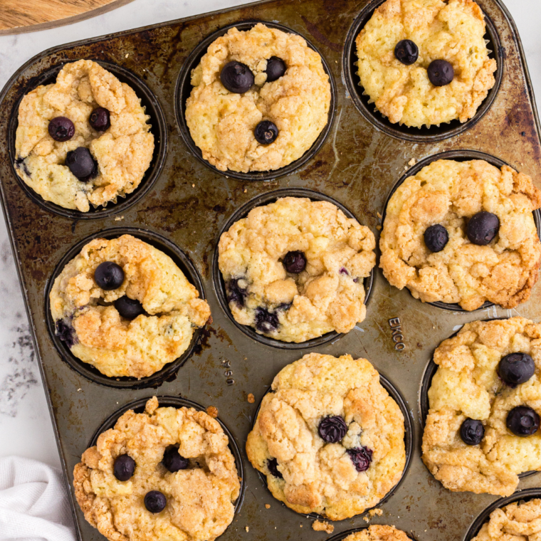 Silicone muffin pan sized to fit inside an air fryer basket