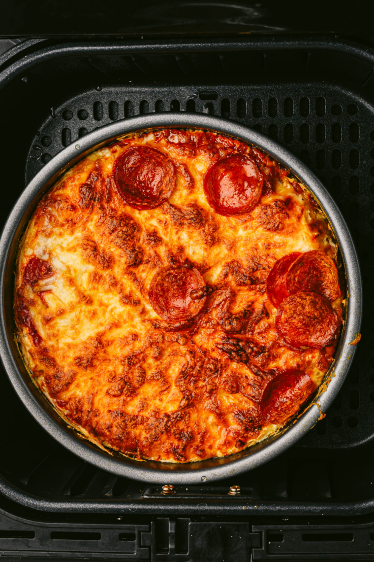 Air Fryer Bubble-Up Pizza Bake