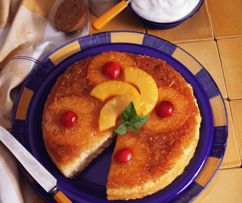 Is there anything more welcoming than the smell of pineapple upside down cake baking in the oven? This dessert is a classic for a reason – it's simple to make, and always delicious. And now, you can make it even easier with your air fryer. Just follow these simple steps, and you'll have a yummy dessert ready to enjoy in no time!