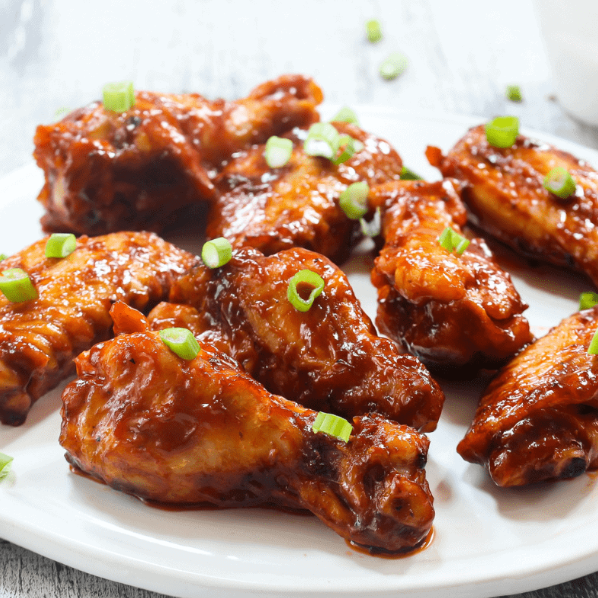 “Crispy TGI Friday’s-style chicken wings cooked in air fryer”