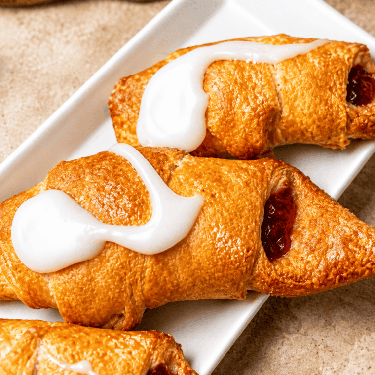 Copycat Pillsbury Cherry Filled Crescents (Air Fryer)