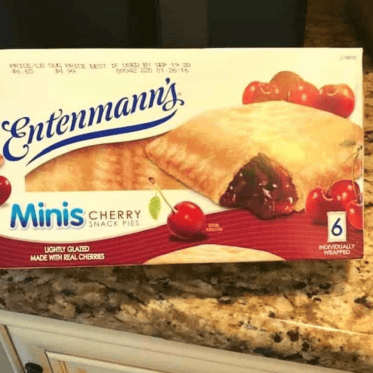 Entenmann's snack pies, the only ingredient needed for air fryer cherry pie