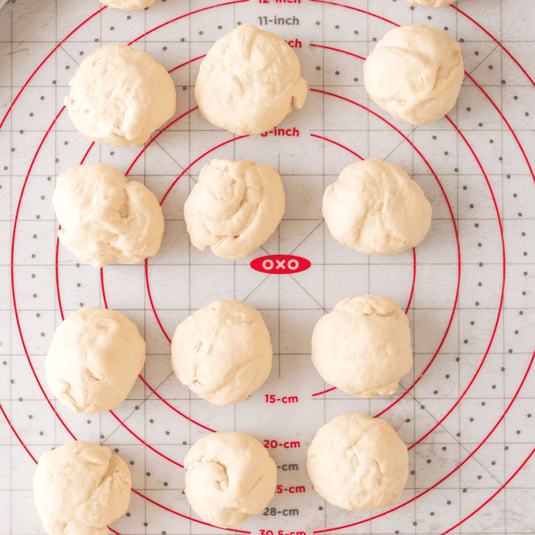 Pizza dough rolled into ropes and twisted into breadstick shapes