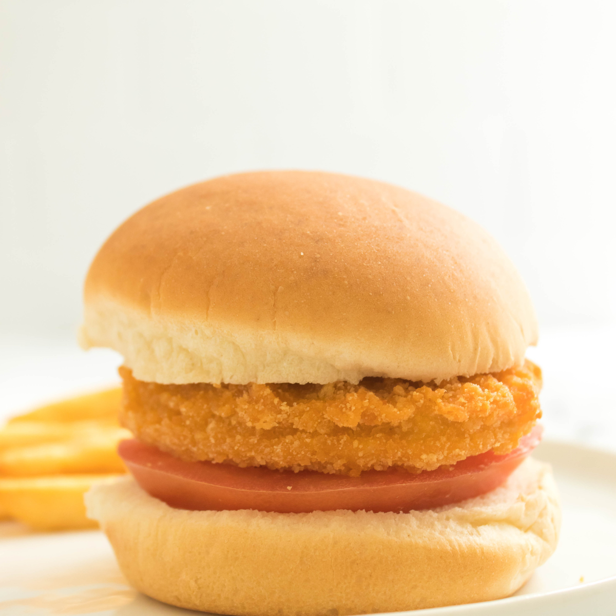 air fryer frozen chicken patties crispy golden sandwich style