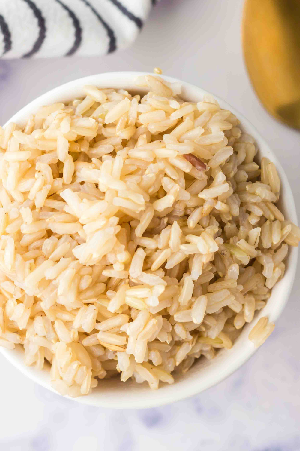 Instant Pot Garlic Brown Rice (6)
