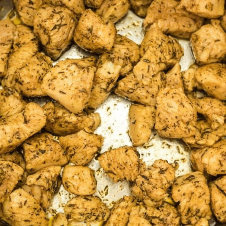 Browning chicken in Instant Pot sauté mode with butter or oil