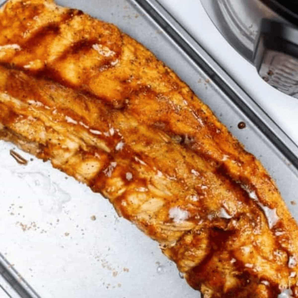 Cooked Tony Roma's Baby Back Ribs.