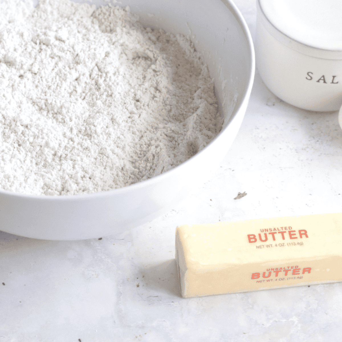 Ingredients needed for Easy Air Fryer Monster Cookies on kitchen table.