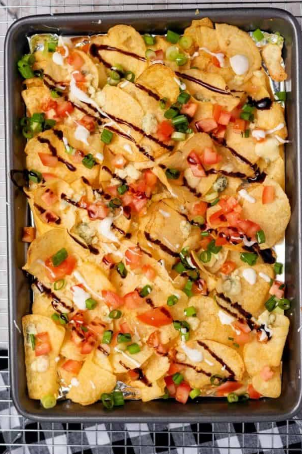 Air Fryer Ultimate Potato Chip Nachos