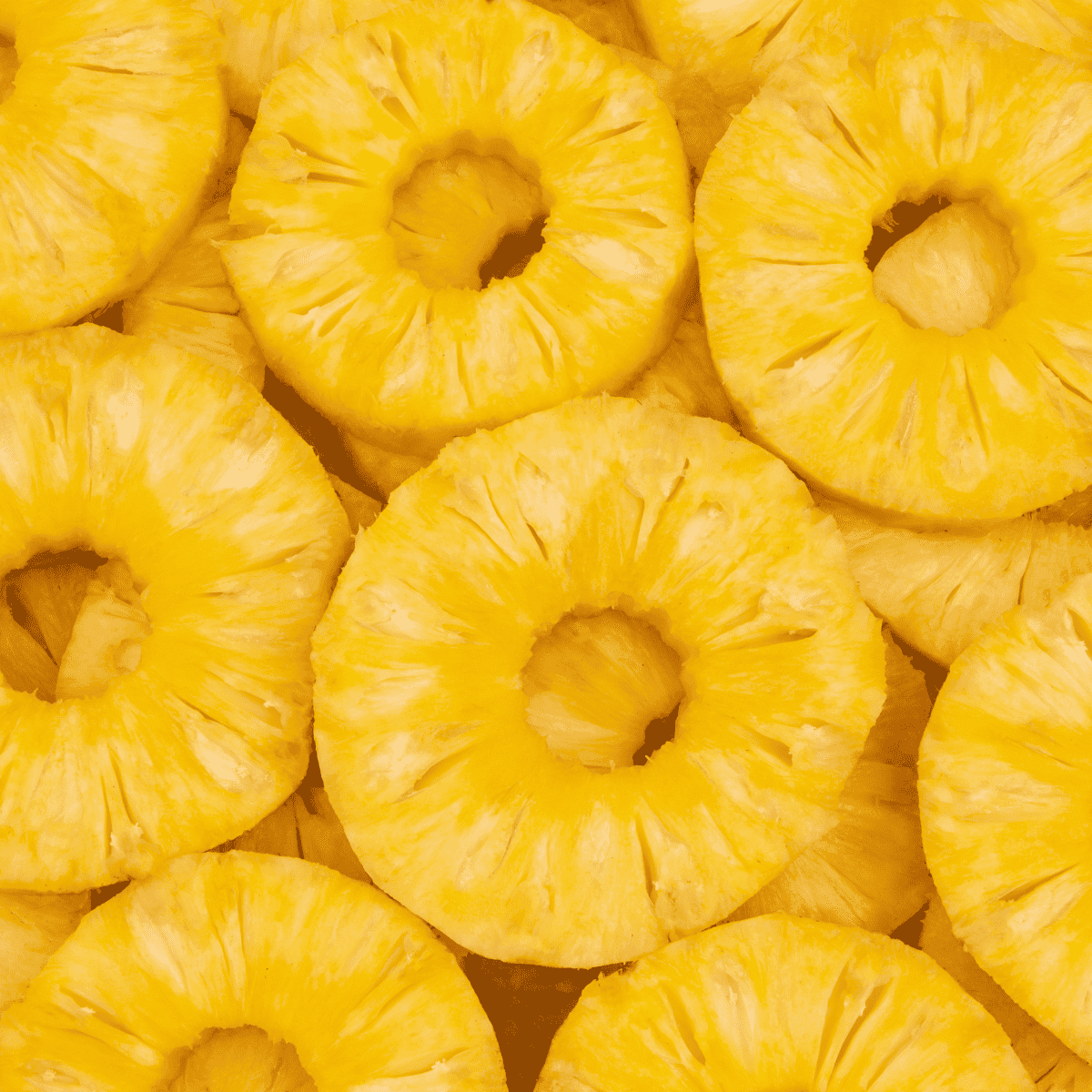Ingredients needed for Easy Air Fryer Pineapple Upside-Down Cake for Two on kitchen table.