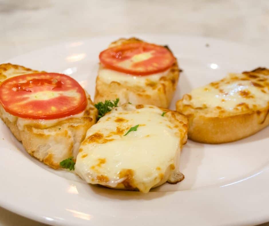 Air Fryer Cheesy Garlic Bread Rolls
