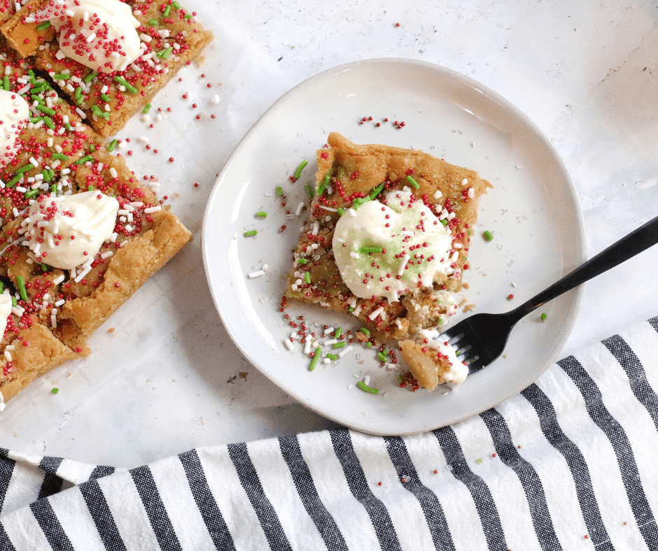 Air Fryer Sugar Cookie Bars