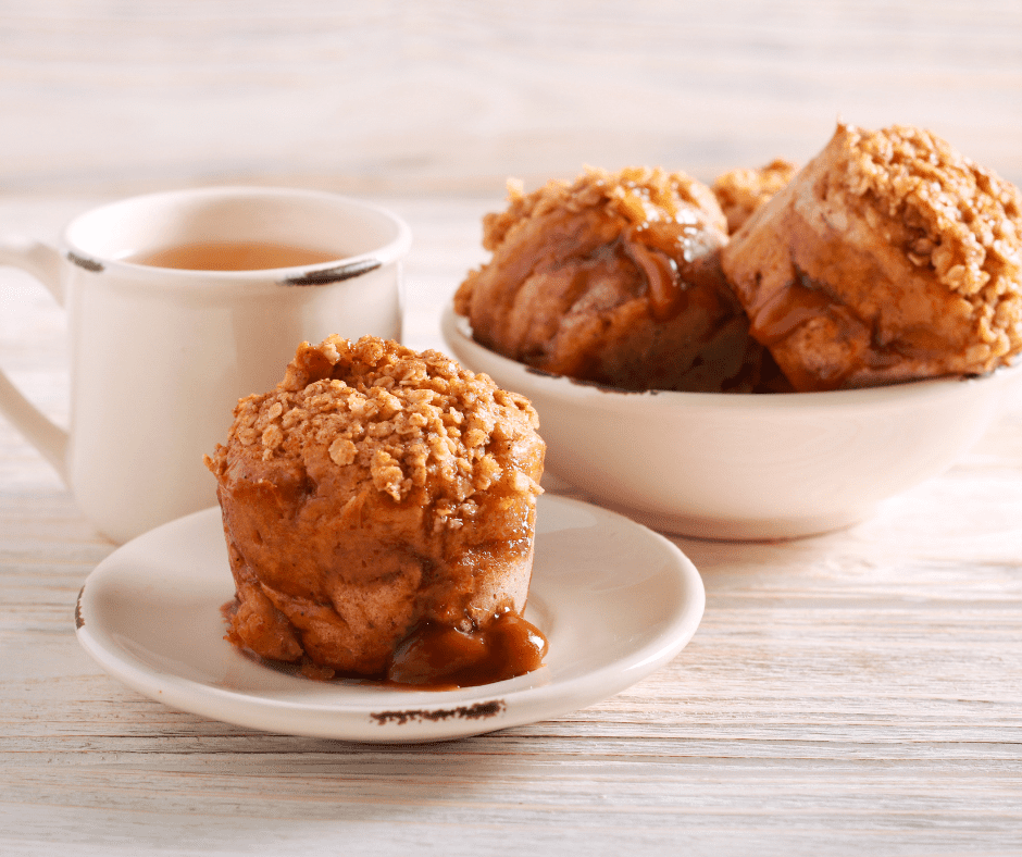 Caramel Apple Muffins