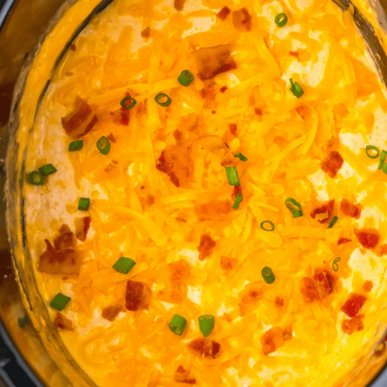 White cheddar stirred into the smooth Applebee's Brew Pub beer cheese dip