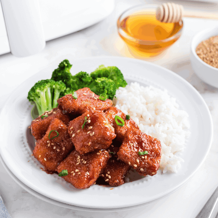Air Fryer Teriyaki Salmon Bites are tender, flavorful, and coated in a sticky, savory-sweet teriyaki glaze. Ready in minutes, they make a quick and satisfying dinner or appetizer for busy nights.