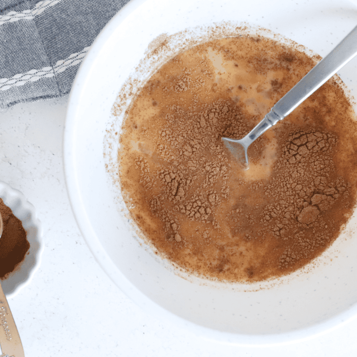 In a large mixing bowl, add all of the ingredients for the French Toast Batter.