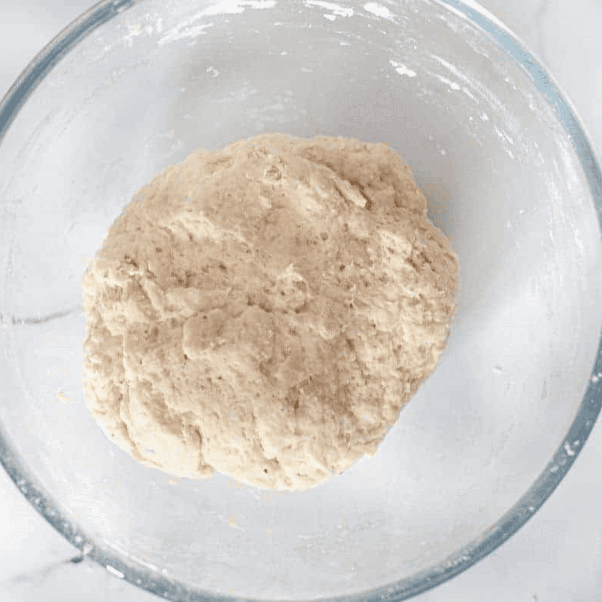 Mix the dough well.