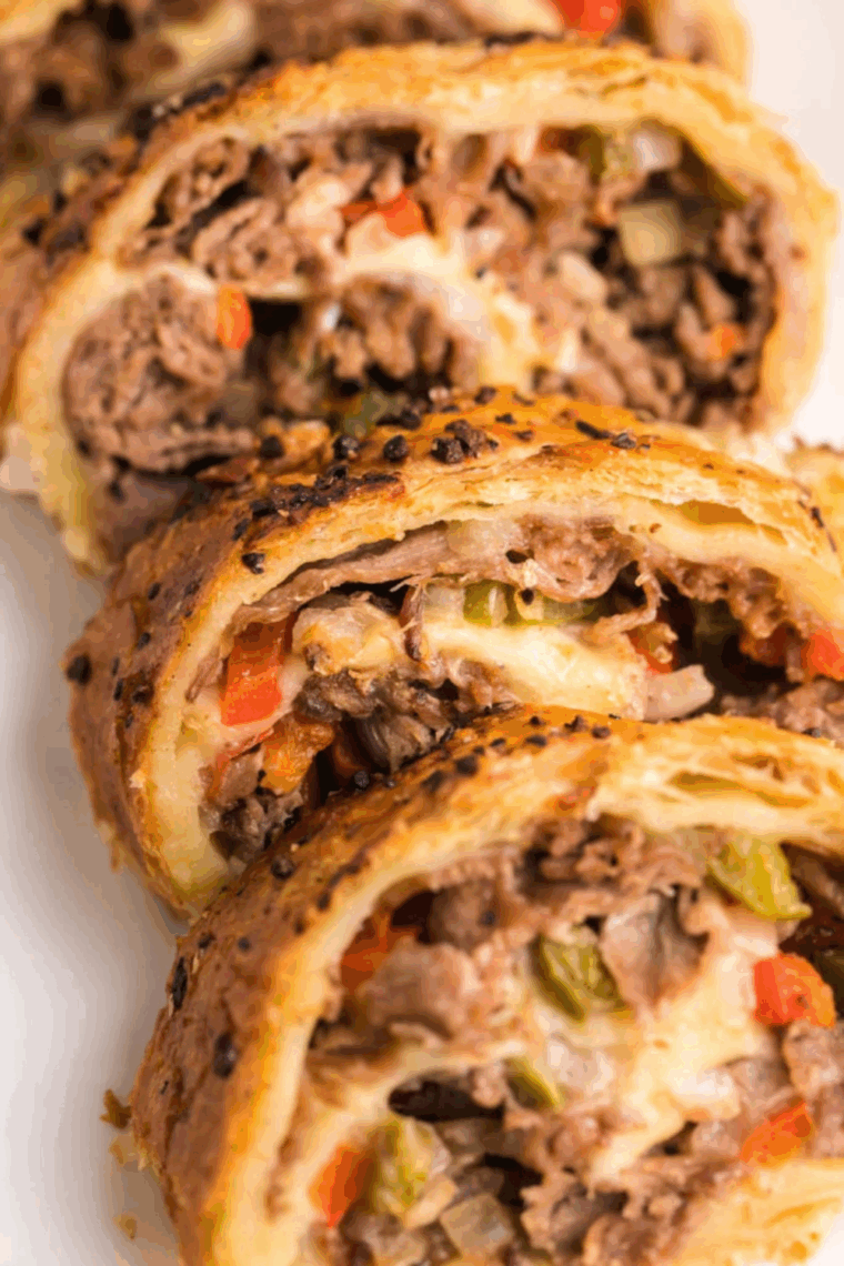 Easy Air Fryer Italian Beef Stromboli