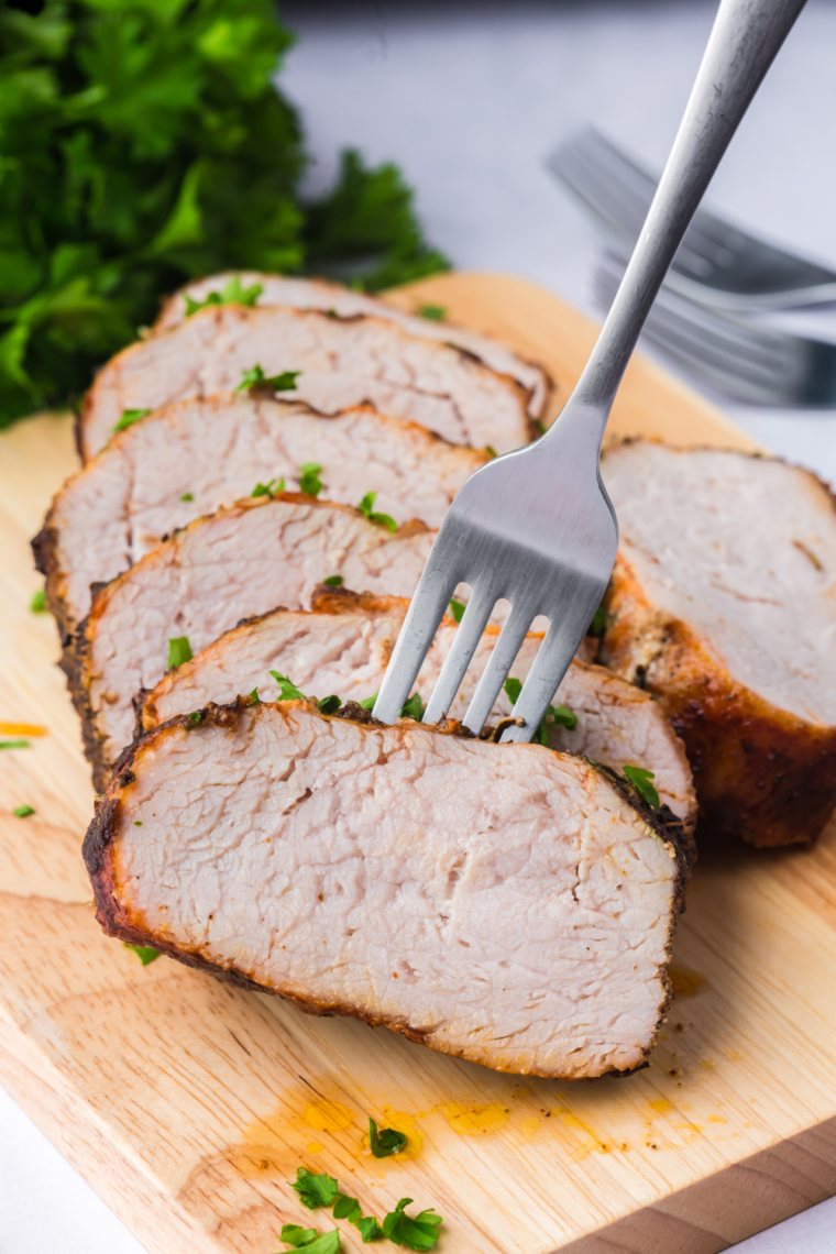 ingredients needed for The BEST Traeger Smoked Pork Tenderloin on kitchen table.