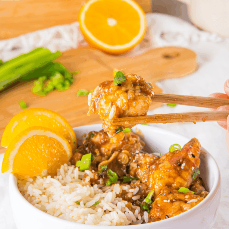 Easy Air Fryer PF Chang’s Orange Chicken