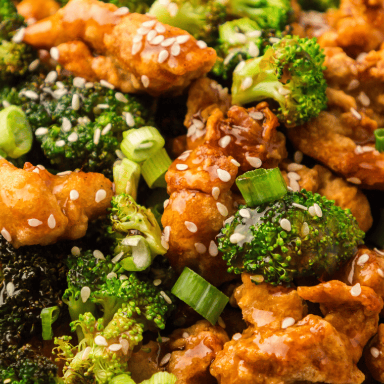 Air Fryer Chicken and Broccoli