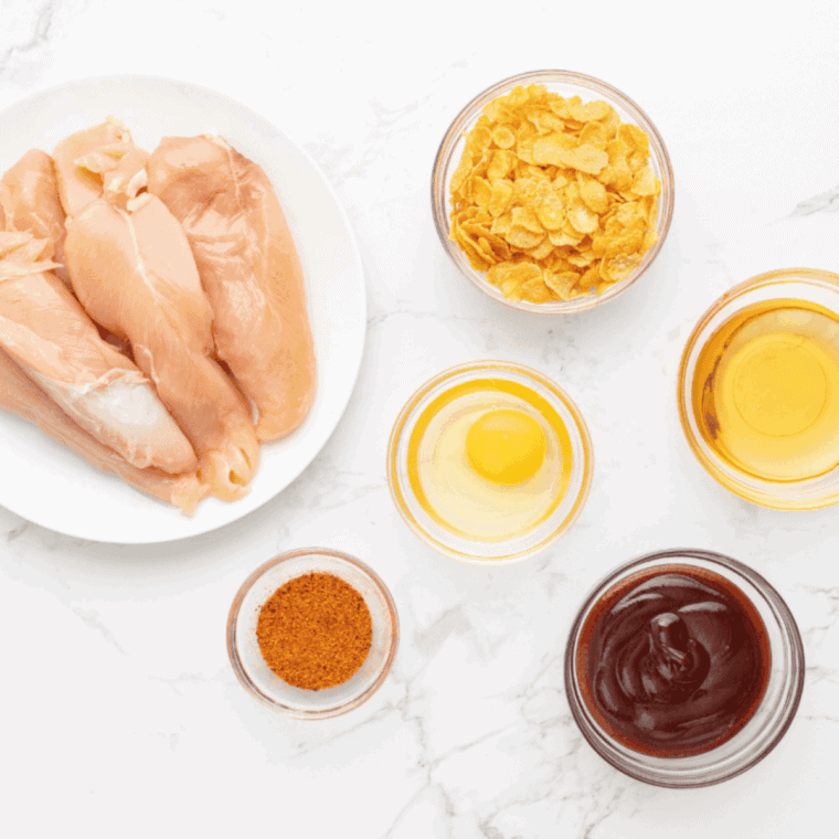 Season the chicken tenders with BBQ seasoning to taste.