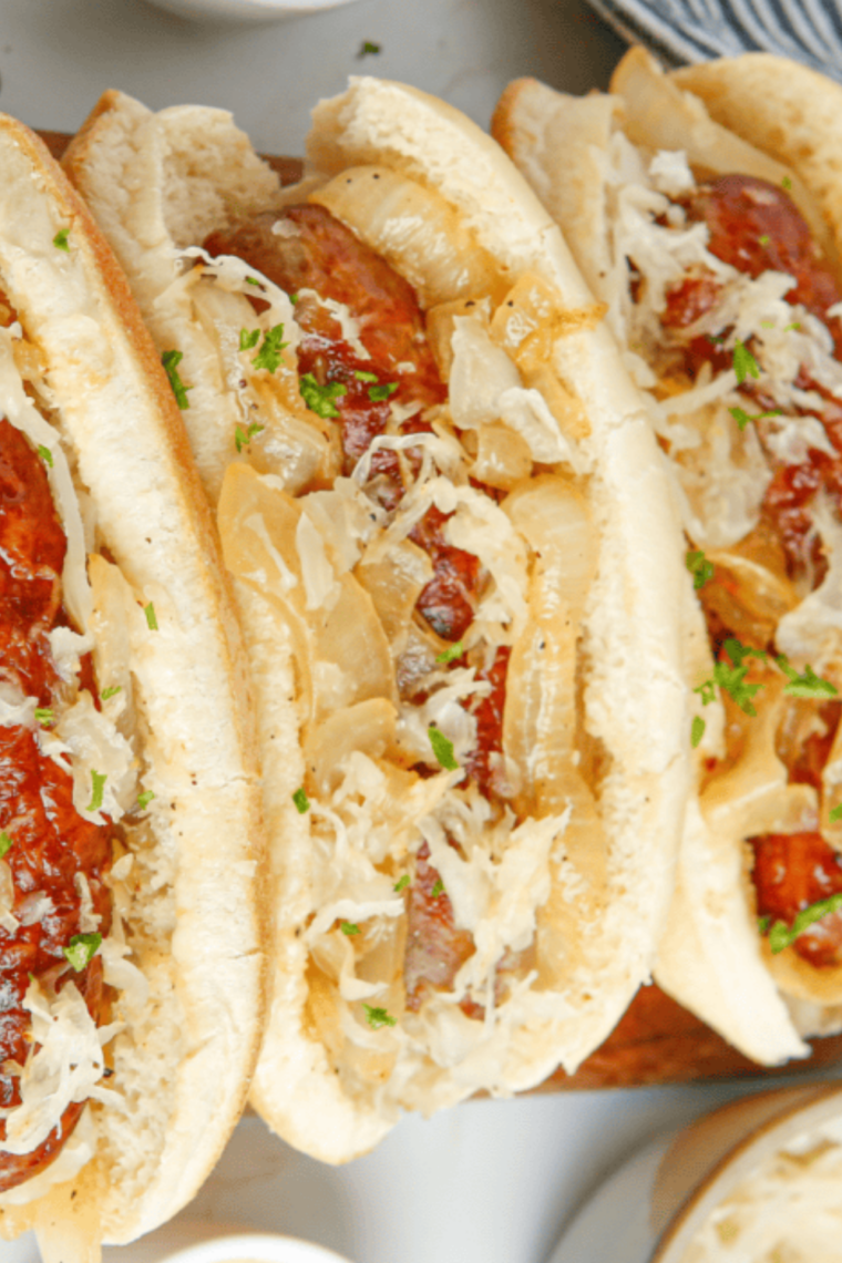 Hot dog buns toasting in an air fryer until warm, golden, and lightly crispy on the edges using quick methods.