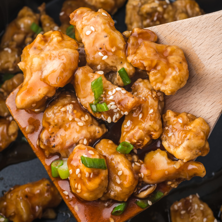 Air Fryer PF Chang’s Spicy Chicken Copycat Recipe