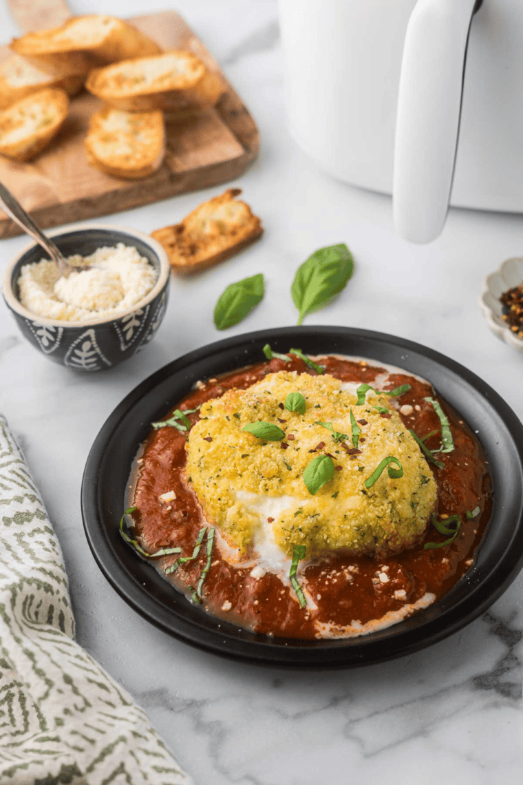 Air Fryer Burrata