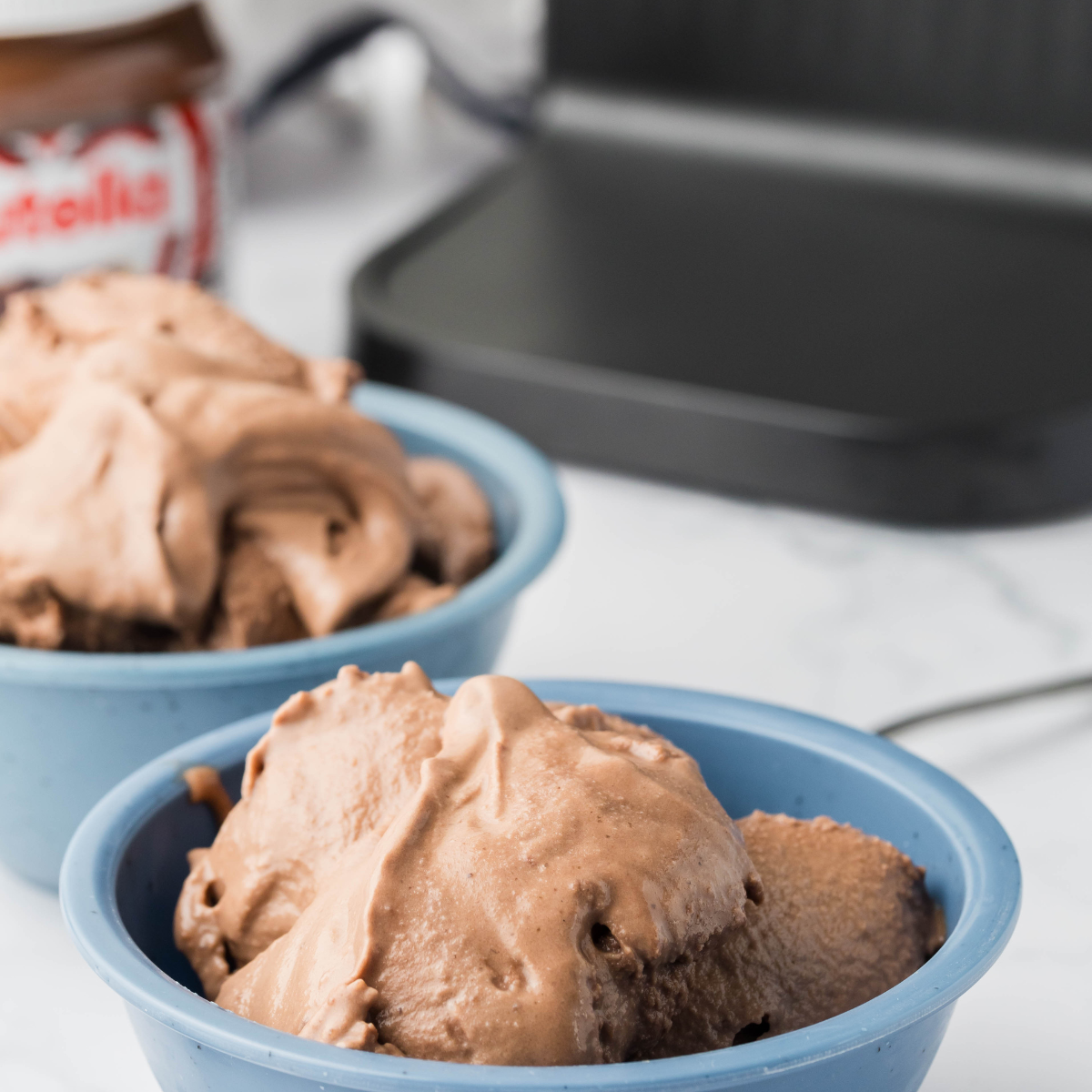 Easy Ninja Creami Nutella Gelato