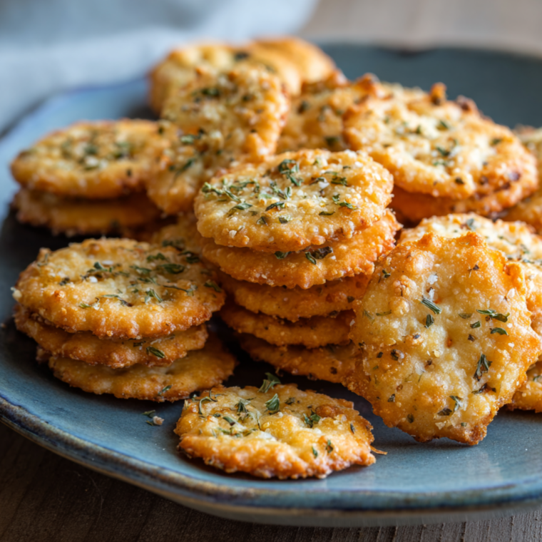 Air Fryer Ranch Ritz Crackers