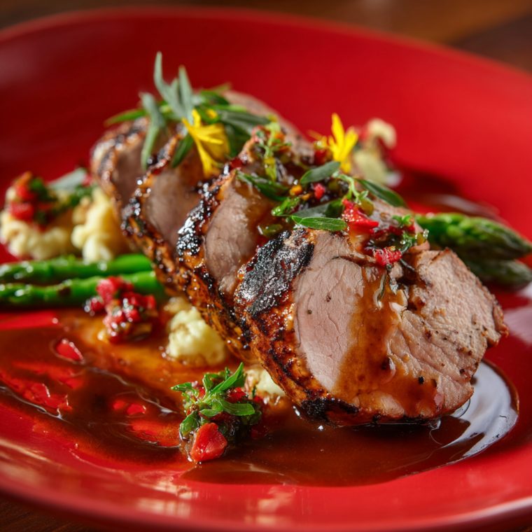 Air Fryer Teriyaki Pork Tenderloin