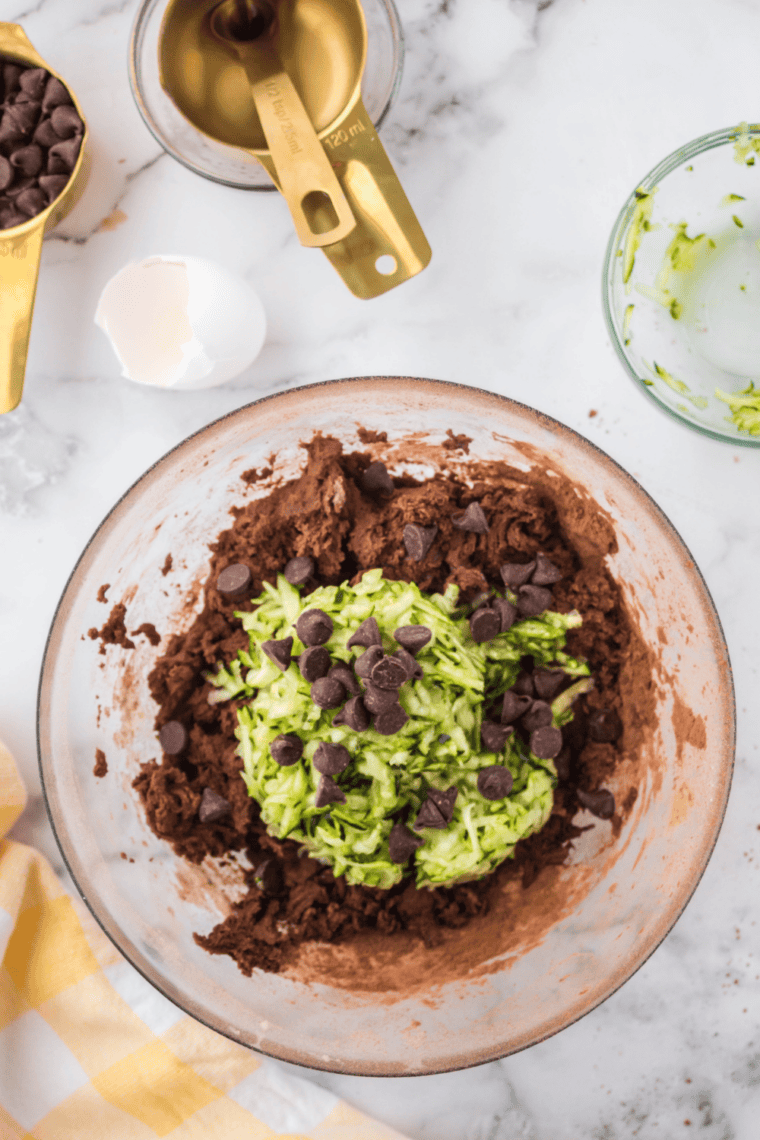 Air Fryer Chocolate Chip Zucchini Bread