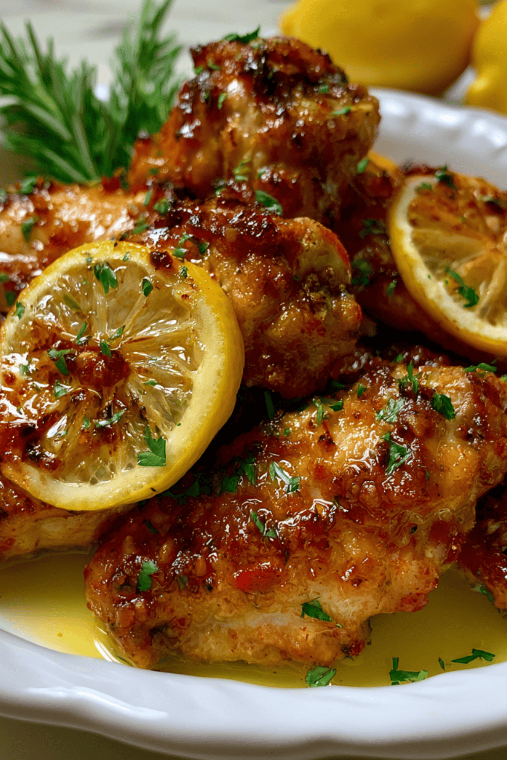 Hooters lemon pepper wings (10)