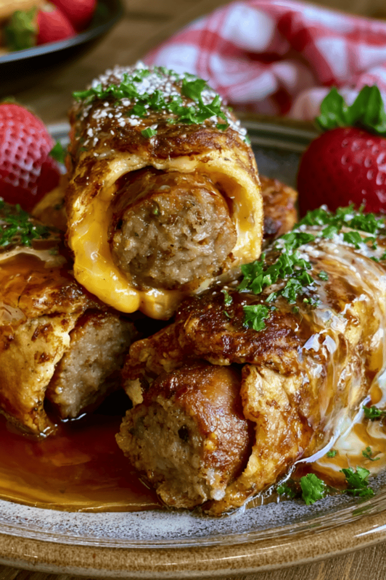 Air Fryer Breakfast Chimichangas (Easy & Crispy)