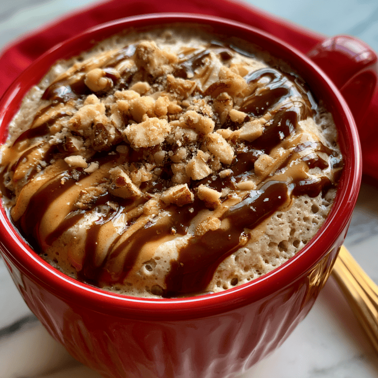 Peanut Butter Mug Cake