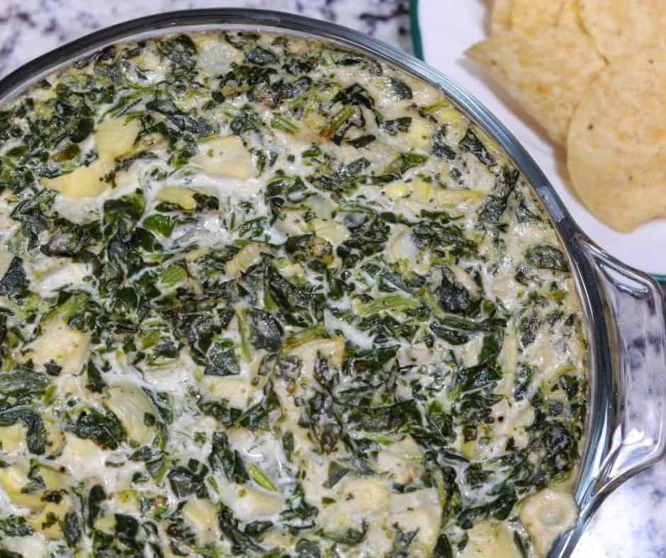 Instant Pot Spinach and Artichoke Dip