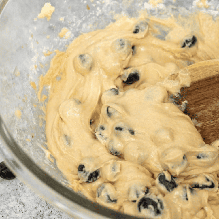 Ingredients In Bowl Batter