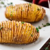 What To Serve With Hasselback Potatoes -- Hasselback potatoes, with their accordion-like appearance and crispy edges, are a culinary masterpiece that deserves a complementary ensemble of flavors and textures. As this dish boasts a delightful balance of creamy interiors and a satisfying crunch, selecting the right accompaniments is essential to create a well-rounded and satisfying meal.