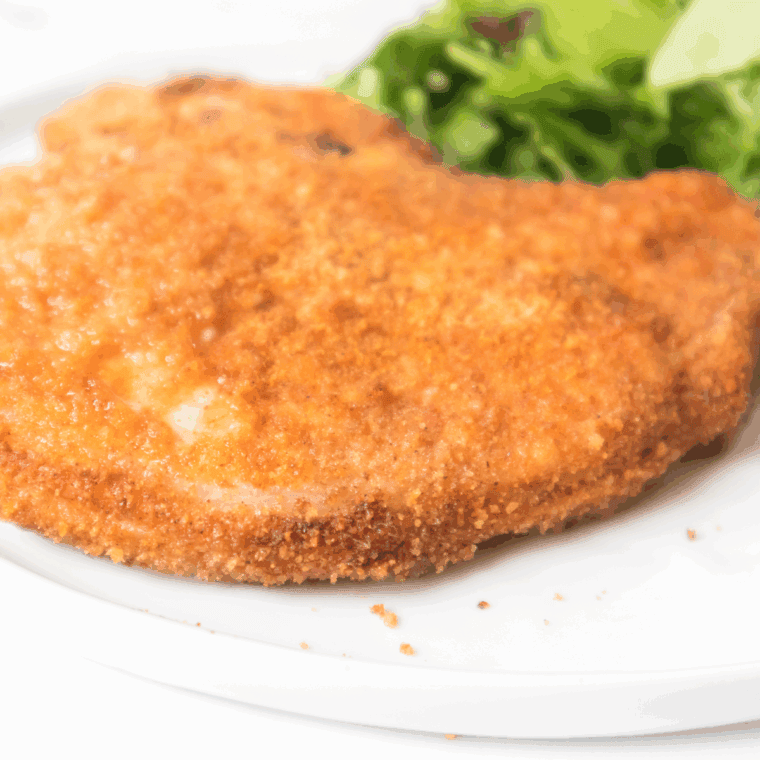 Shake and Bake Copycat with crispy coating made of Italian seasoning and Parmesan.