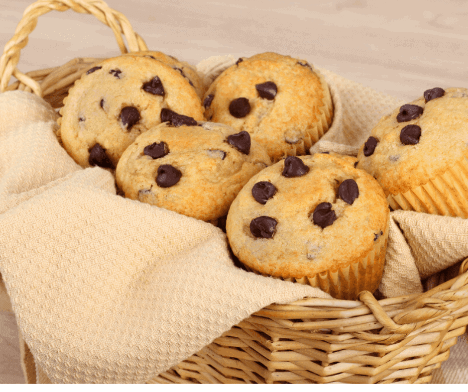 Air Fryer Chocolate Muffins