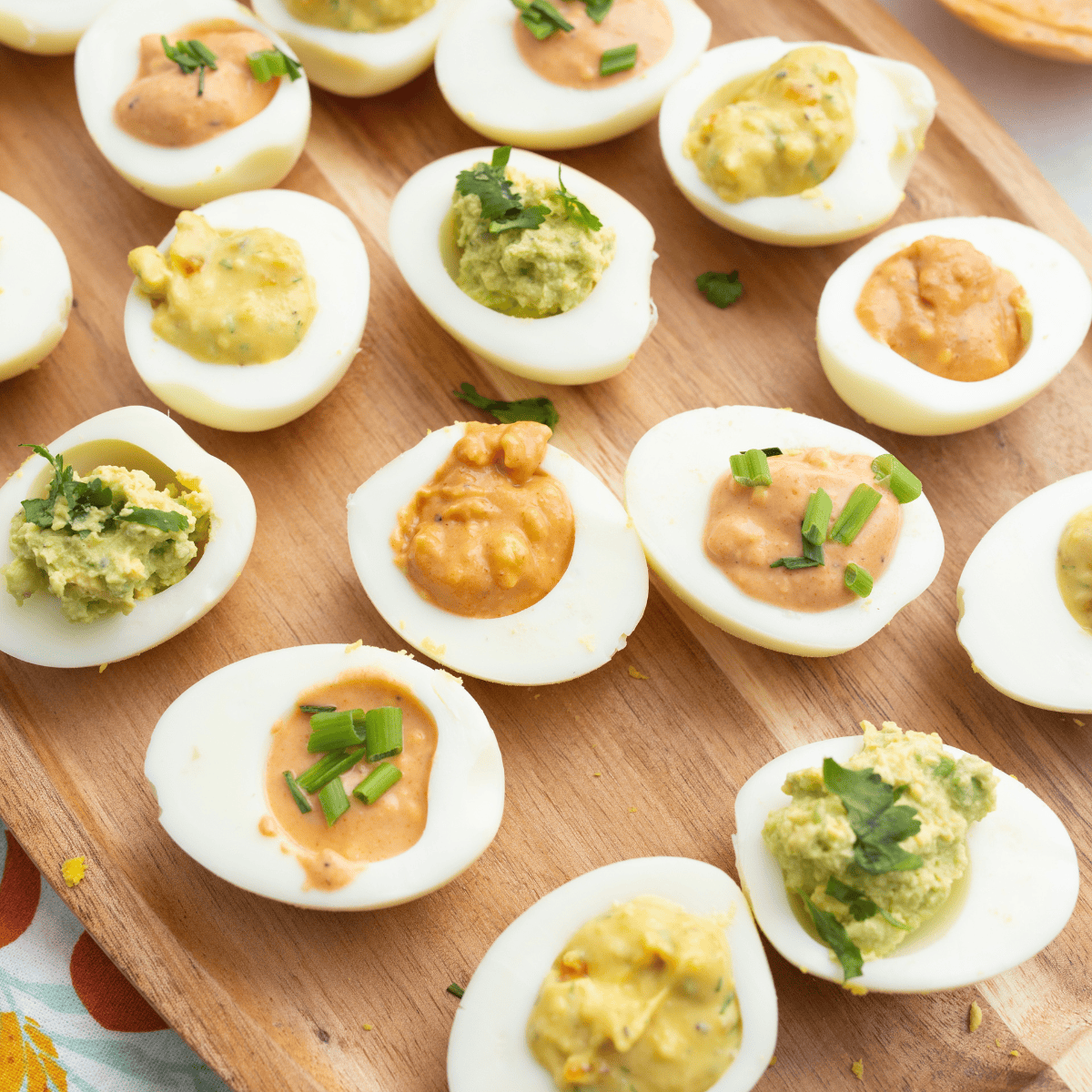Air Fryer Southern Deviled Eggs