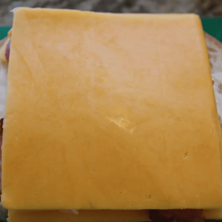 Air Fryer Apple Bacon Cheddar Sandwiches