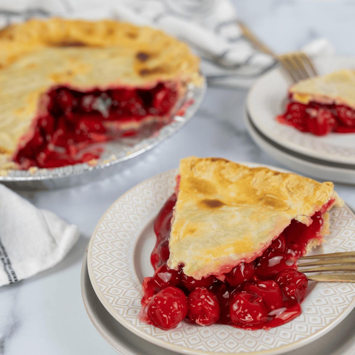 Air Fryer Cherry Pie