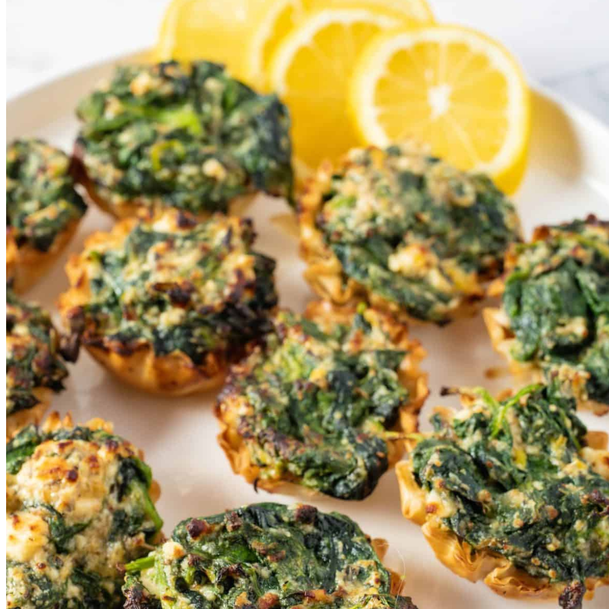 Air Fryer Spanakopita Phyllo Cups