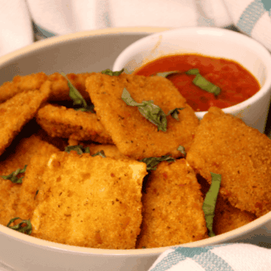 Easy Fazoli’s Toasted Ravioli