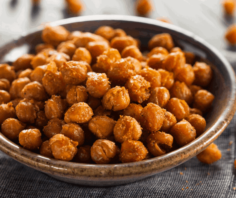 Air Fryer Cajun Chickpeas