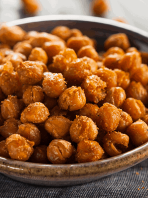 AIR FRYER CAJUN ROASTED CHICKPEAS