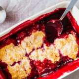Easy Air Fryer Cherry Cobbler