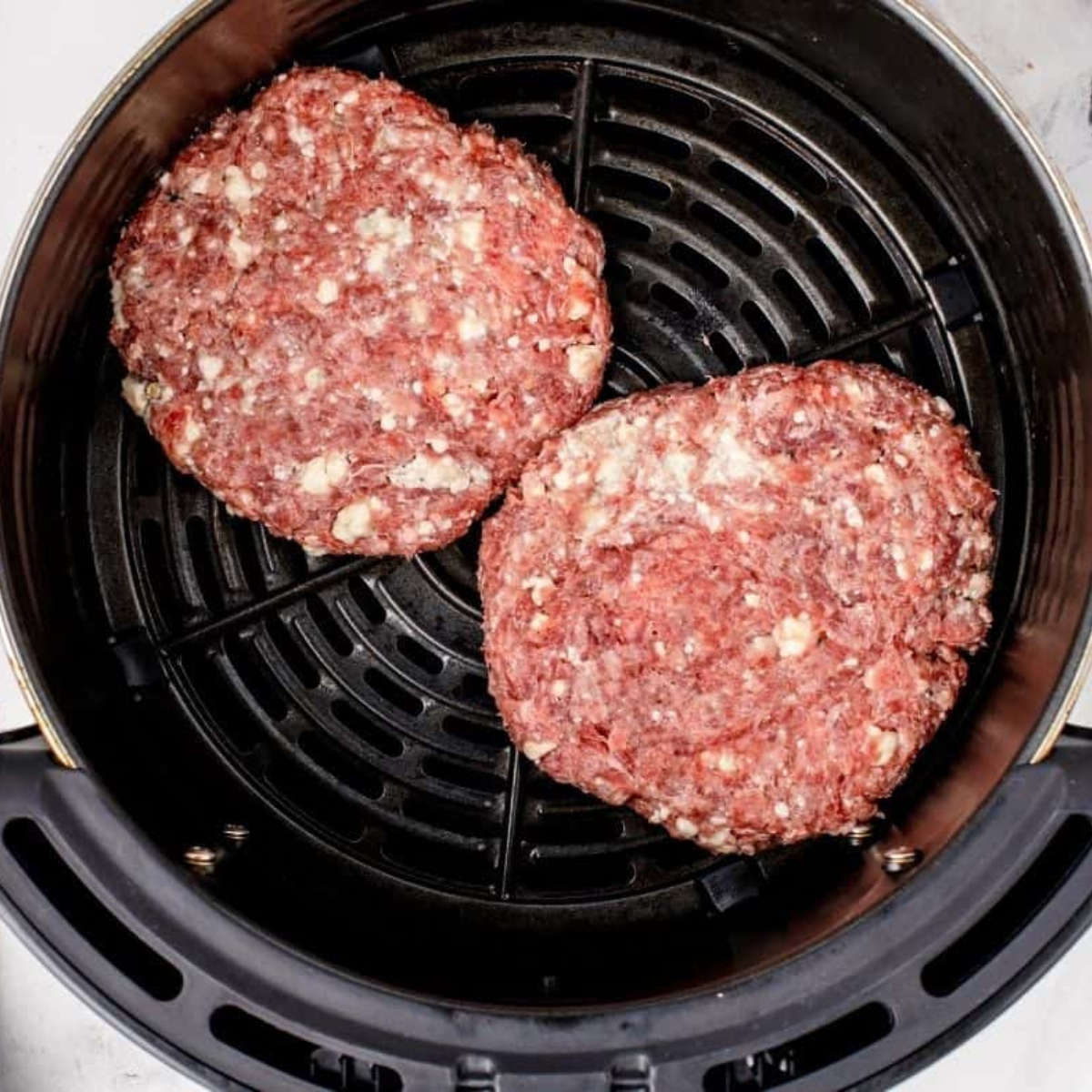 Air Fryer Blue Cheese Burgers (3)